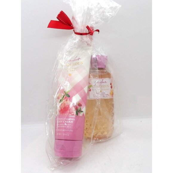 Bath and Body Works Other - Bath and Body Works Gingham Gorgeous Body Wash and Body Cream New